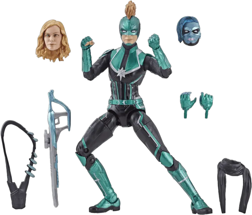  Hasbro Marvel Legends Captain Exclusive Promotional Marvel Legends Starforce Captain Marvel Png Captain Marvel Transparent