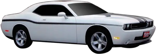  2011 18 Dodge Challenger Lower Body Side Stripe Kit White Dodge Challenger Stripe Kit Png Dodge Challenger Png