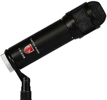  Ls 208 Lauten Audio Radio Live Studio Microphone Power Tool Png Microphone Logo