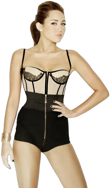  Download Miley Cyrus Miley Cyrus De Lingerie Png Miley Cyrus Png