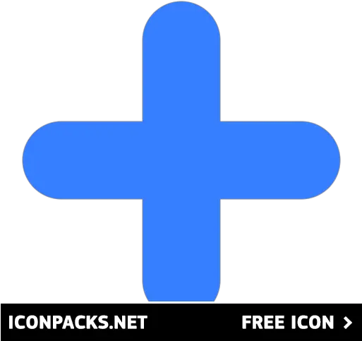  Free Blue Plus Icon Symbol Png Svg Download Transparent