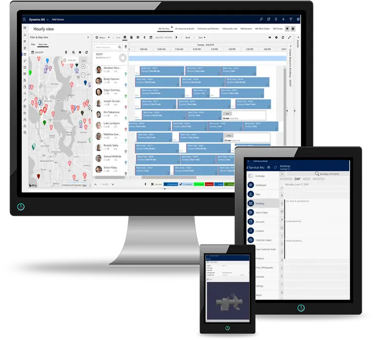  Microsoft Dynamics 365 For Field Service Technology Applications Png Field Service Icon