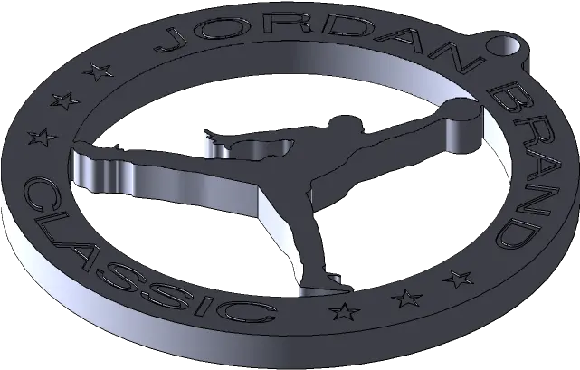  Jordan Logo 3d Cad Model Library Grabcad Security Camera Png Jordan Logo Transparent