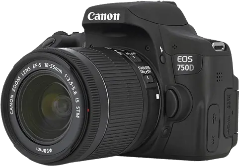  Canon Eos 750d Eos Digital Slr And Compact System Cameras Png Tablet Icon That Looks Like A Camera Lens