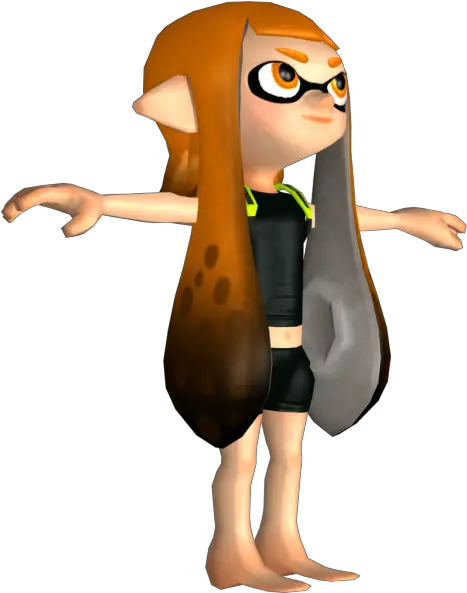  Wii U Splatoon Inkling Girl Hair Png Inkling Png