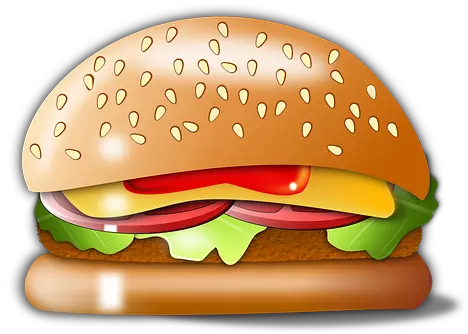  200 Free Unhealthy U0026 Burger Illustrations Pixabay Hamburger Bun Png Fast Food Overweight Icon