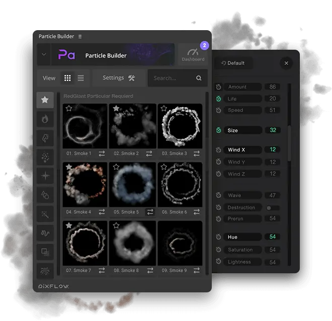  20 Smoke Particular Effects To Create Vfx Scenes In After Sparkle Plugin After Effects Png Smoke Ring Png