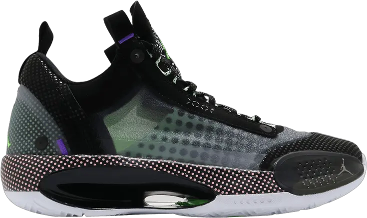  Air Jordan 34 Low Pd Pf U0027halftone Dotsu0027 Air Jordan Round Toe Png Halftone Dots Png