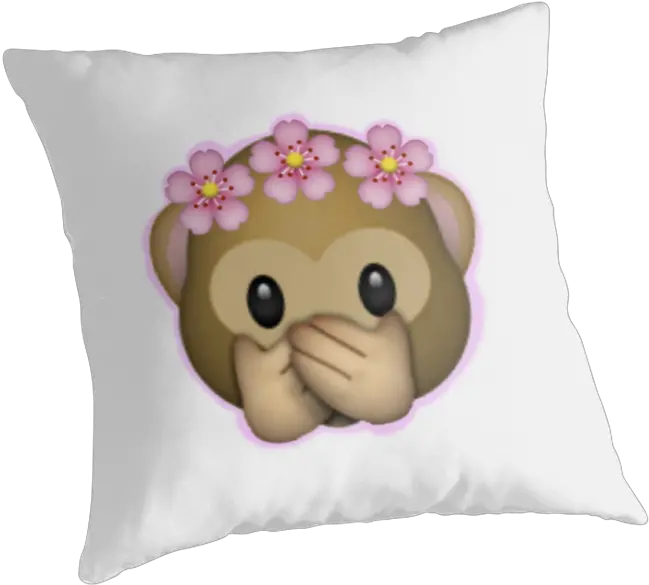  Emoji Monkey Flower Crown Edit By Zannahp Flower Emoji Flower Crown Monkey Emoji Png Monkey Emoji Png