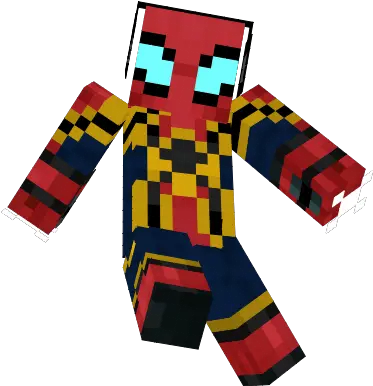  Spider Nova Skin Minecraft Skin Iron Spider Png Iron Spider Png