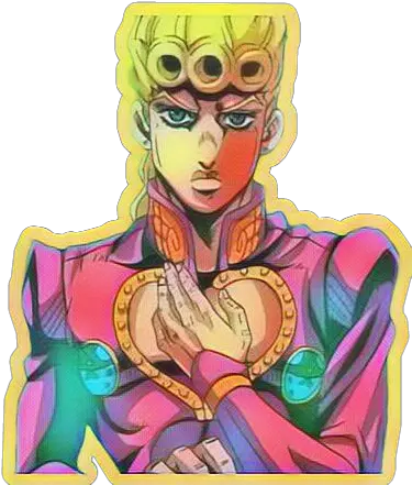  Giorno Giovanna Sticker By As Gain Giorno Giovanna Has A Dream Png Giorno Png