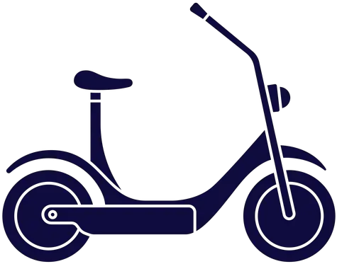  Electric Scooter Blue Transparent Png U0026 Svg Vector Girly Scooter Icon