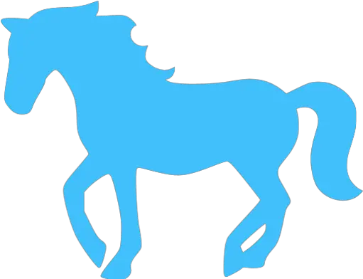  Caribbean Blue Horse 2 Icon Free Caribbean Blue Animal Icons Much Horsepower Does A Horse Have Png Pony Icon