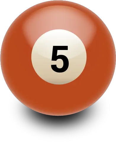  5 Ball Icon Billiard Ball Png Magic 8 Ball Png