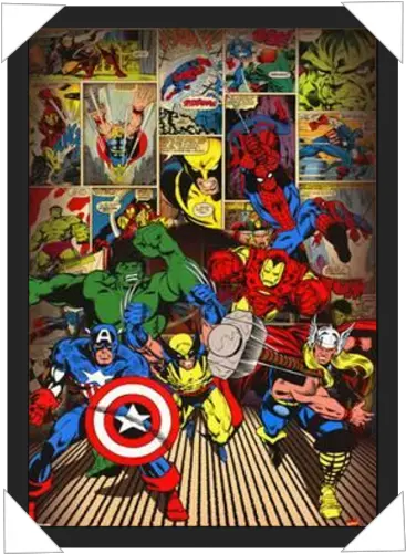  81 Marvel Characters 70 Years Marvel Poster Png Captain Price Png