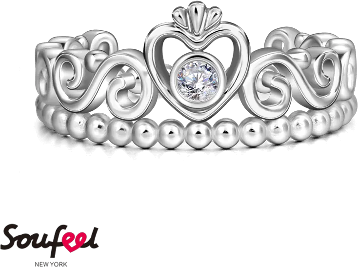  Silver Princess Crown Png Tiara Princess Ring 925 Sterling Coroa Rainha Prata Png Silver Crown Png