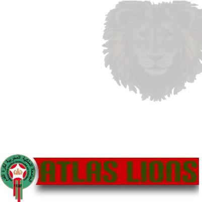  Moroccan National Team Lions Royal Moroccan Football Federation Png Lions Png