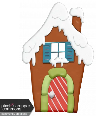  Christmas Gingerbread House Element Graphic By Melissa Illustration Png Gingerbread House Png