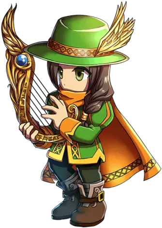  Bard Elton Brave Frontier Rpg Wiki Fandom Cartoon Png Bard Png