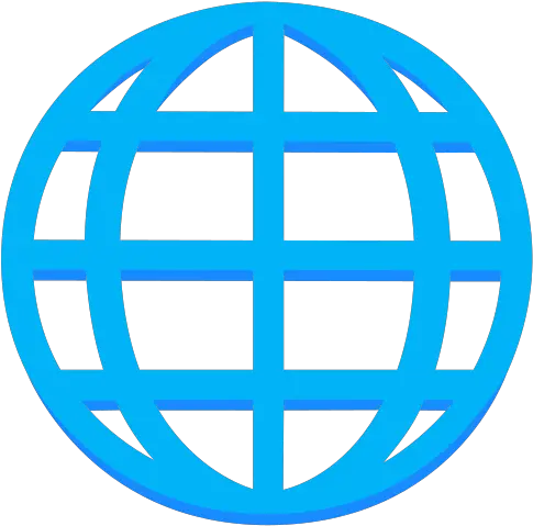  Globe With Meridians Emoji Internet Icon Png Android Blue Grey Wifi Icon