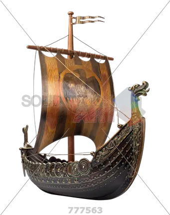  Stock Photo Of Viking Ship Isolated Viking Ship Front View Png Ship Transparent