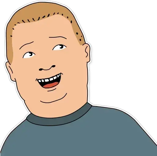  King Of The Hill Whatsapp Stickers Stickers Cloud Transparent Bobby Hill Sticker Png Hank Hill Transparent