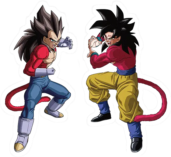  How Strong Is Gohan Super Saiyan 4 Goku And Vegeta Ssj4 Png Goku And Vegeta Png