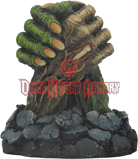  Download Zombie Hand Holding Statue Statue Png Zombie Hands Png