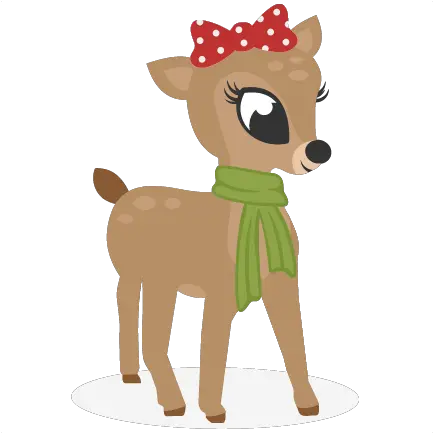  Girl Reindeer Clipart 1 Station Cute Christmas Reindeer Clipart Png Reindeer Clipart Png