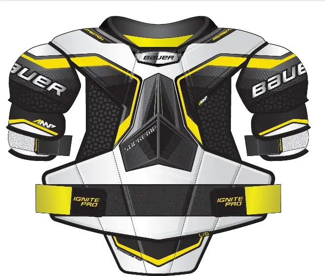  Bauer Supreme Protective Flyers Skate Zone Motorcycle Protective Clothing Png Supreme Png