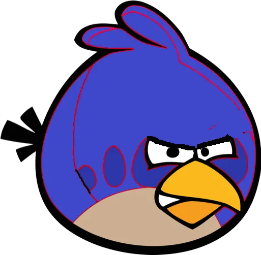  Blue Bird Fanon Angry Birds Wiki Fandom Angry Birds Characters Png Bird Png Transparent