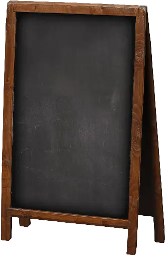  Mirror With Old Wood Frame Png Chalkboard Png Wooden Frame Png