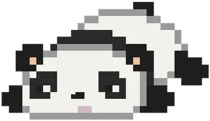  Enter The Gungeon Cute Panda Pixel Art Png Enter The Gungeon Logo