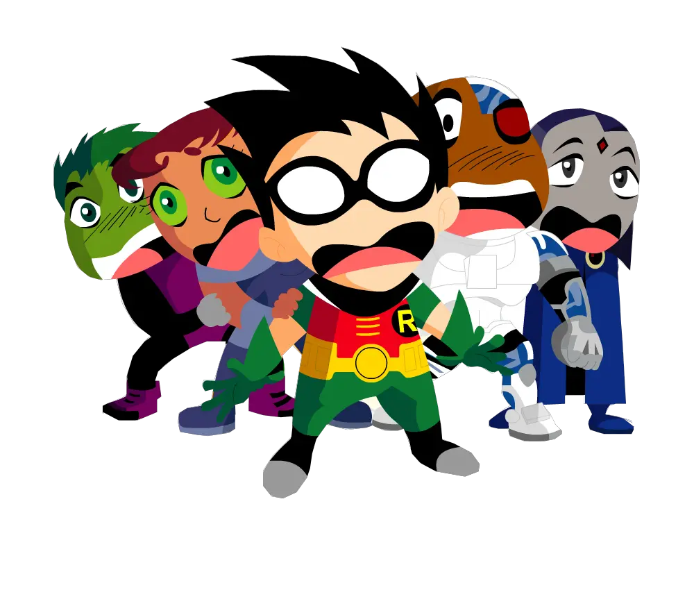  Teen Titans Games Funny Pic Wallpaper Teen Titans Chibi Png Teen Titans Logo Png