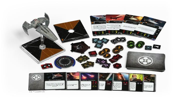  Sith Infiltrator Preview Xwing Ffg Community Star Wars X Wing Second Edition Png Count Dooku Png