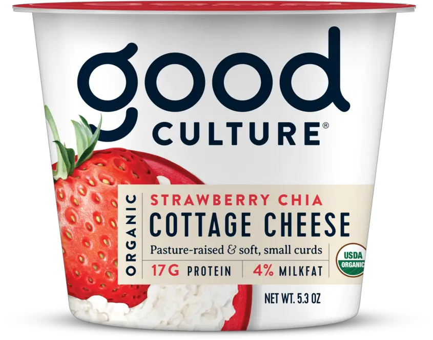  Good Culture Organic Cottage Cheese Low Sodium Snacks Good Culture Probiotic Shots Png Got Milk Png