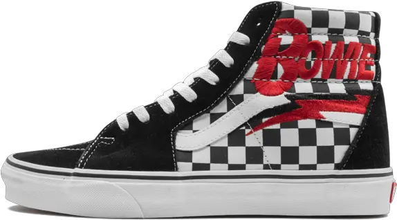  Sk8 Hi U201cdavid Bowie Diamond Dogsu201d Vans Png David Bowie David Bowie Transparent