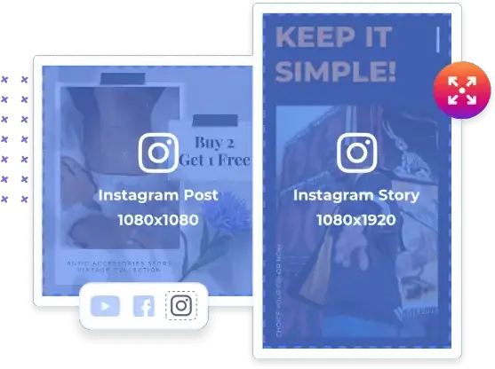  Instagram Post Maker Renderforest Rockaway Beach Png Instagram Signature Icon