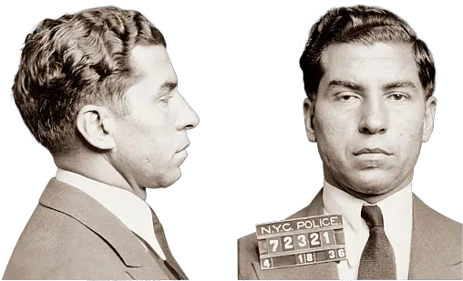  Lucky Luciano Mugshot Kids T Charles Lucky Luciano Png Transparent Lucky Luciano