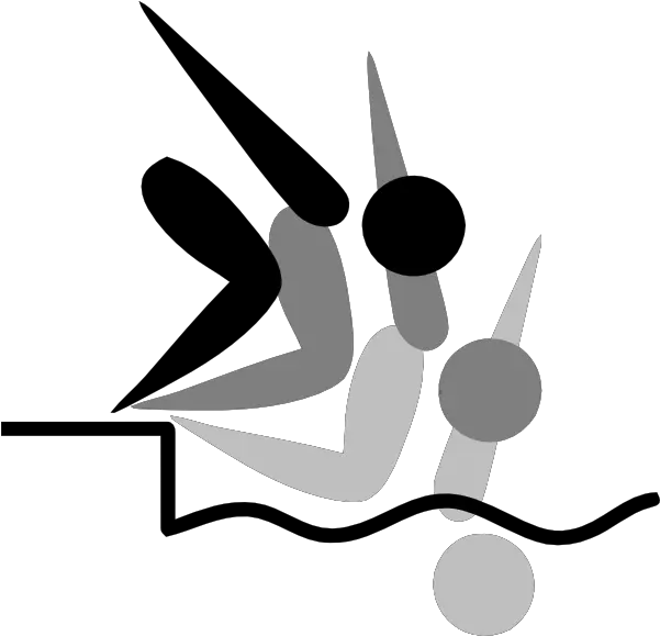  Falling Swimmer Two Clip Art Vector Clip Art Olympic Swimming Symbol Png Swimming Clipart Png