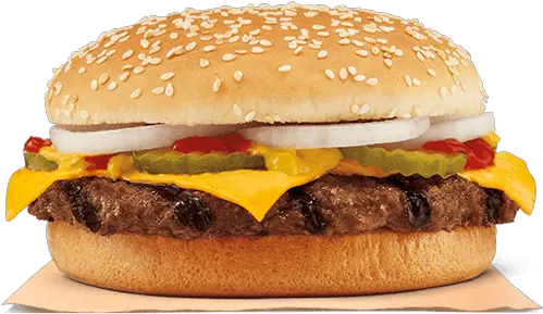  Quarter Pound King Burger Burger King Kids Cheeseburger Png Burger King Crown Png