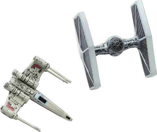  Star Wars Xwing U0026 Tie Fighter Magnet Set Airplane Png X Wing Png