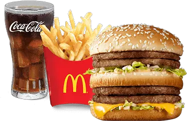  Mcdonalds Double Big Mac Meal Png Big Mac Png