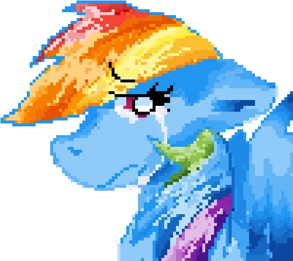  Mlp By Climphy64 Pixilart Rainbow Dash Crying Png Rainbow Dash Icon