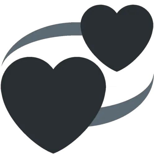  I Made A Discord Goth Heart Emoji Set Discord Heart Emoji Discord Aesthetic Emojis Png Goth Png