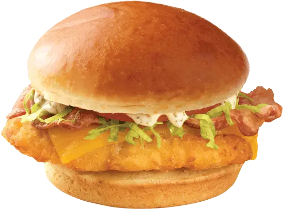  Chicken Sandwich Png Cheddar Bacon Ranch Chicken Slider Bacon Transparent Background