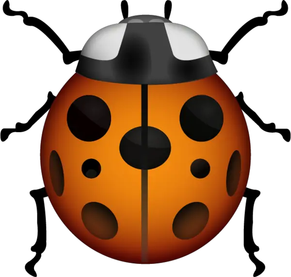  Lady Beetle Emoji Cool Images Bug Emoji Png Cow Emoji Png