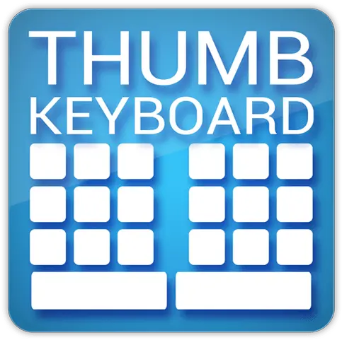  Thumb Keyboard Combeansoftkeyboardplus Apk Aapks Vertical Png Phone With Keyboard Icon