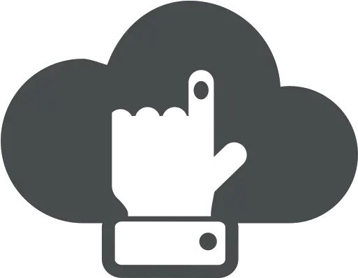  Click Cloud Finger Gesture Hand Pointer Select Icon Cloud Based Security Icon Png Click Icon Png