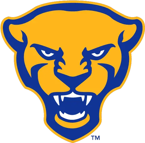  Pittsburgh Panthers Alternate Logo Pitt Panther Logo 2019 Png Panther Logo Png